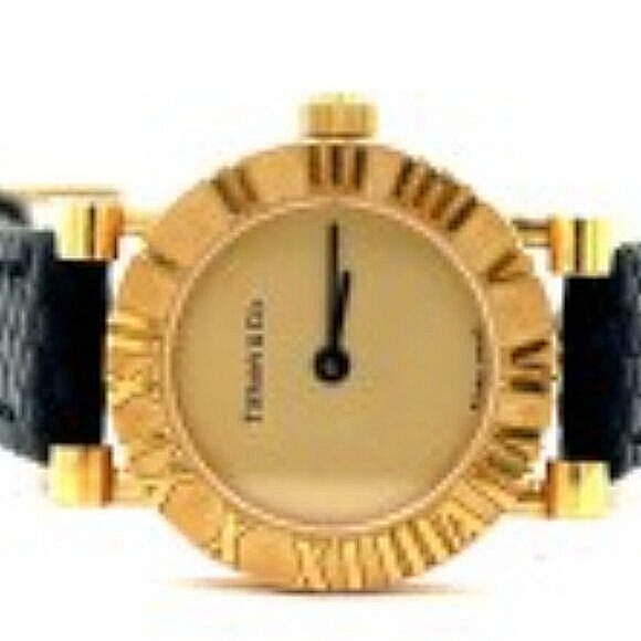 Tiffany 18K Atlas Swiss Timeless Yellow Gold Lady - Picture 5 of 8